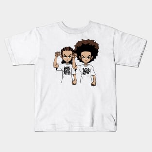 Black Lives Matter Riley & Huey Kids T-Shirt